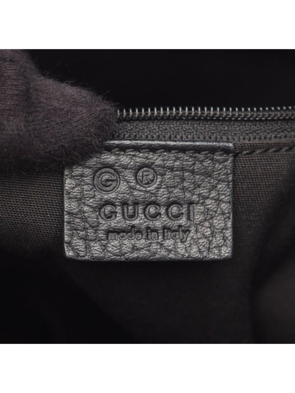 Gucci Tote GG Pattern Black Nylon Leather - Picture 4 of 11